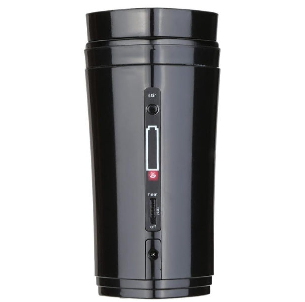 USB Rechargeable Automatic Heating &amp; Stirring Insulated Coffee Mug