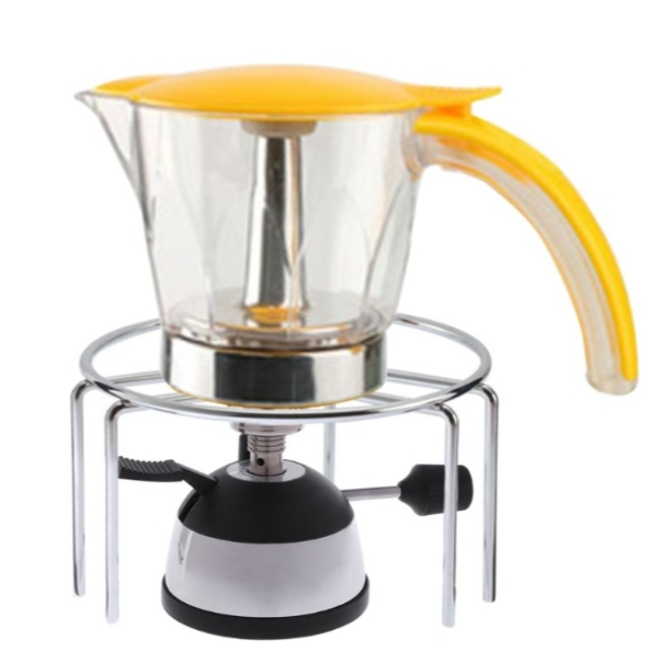 Mini Burner with Ceramic Flame Head Coffee Warmer Coffee Stove Siphon Kettle