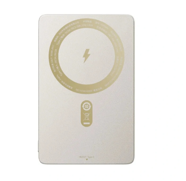 MOVESPEED S05 15W 19.25Wh 5000mAh Wireless Magnetic Power Bank xternal Battery Power Supply with 1 Input &amp; 2 Outputs Fast Charging for iPhone 15 1