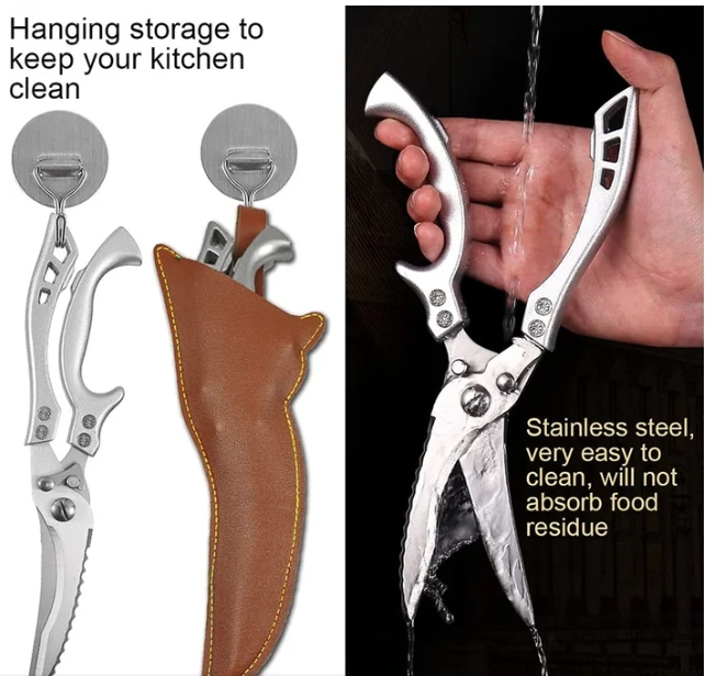 Heavy Duty Stainless Steel Bone-Cut Scissors