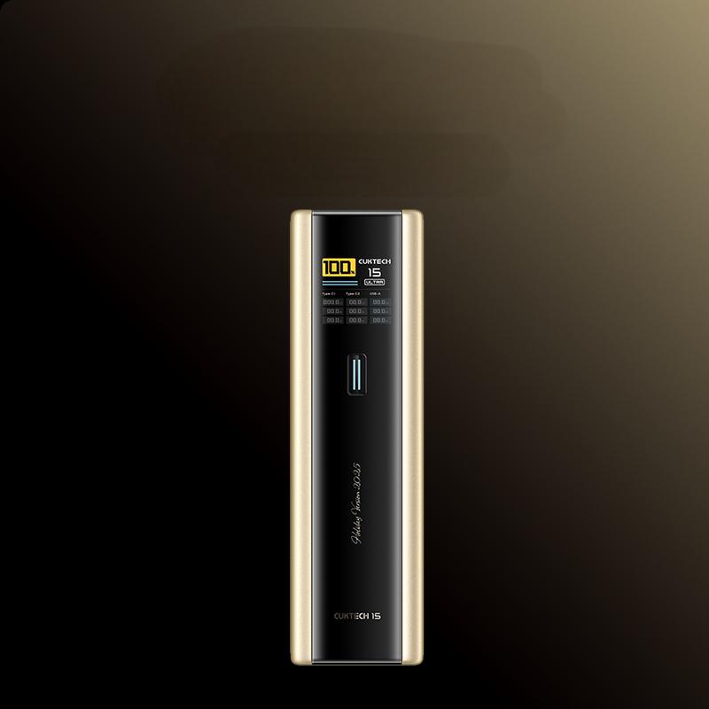 CUKTECH 15 Ultra Power Bank 20000 mAh 210W high-power PD fast charging adapter