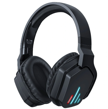 ONIKUMA B60 Wireless Headset bluetooth Headphone 40mm Unit Stereo Deep Bass LED Light Over Ear Gaming Headphones with Mic