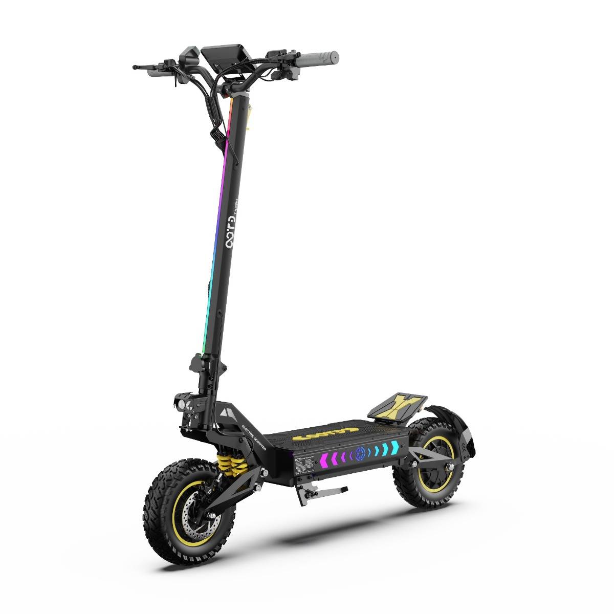 [EU Direct] OOTD T10 Pro Electric Scooter 52V 23.4Ah 1300W×2 Dual Motors Recommended Top Speed 25km/h 11” Tires 70km Max Range 150kg Load Folding E-Sc