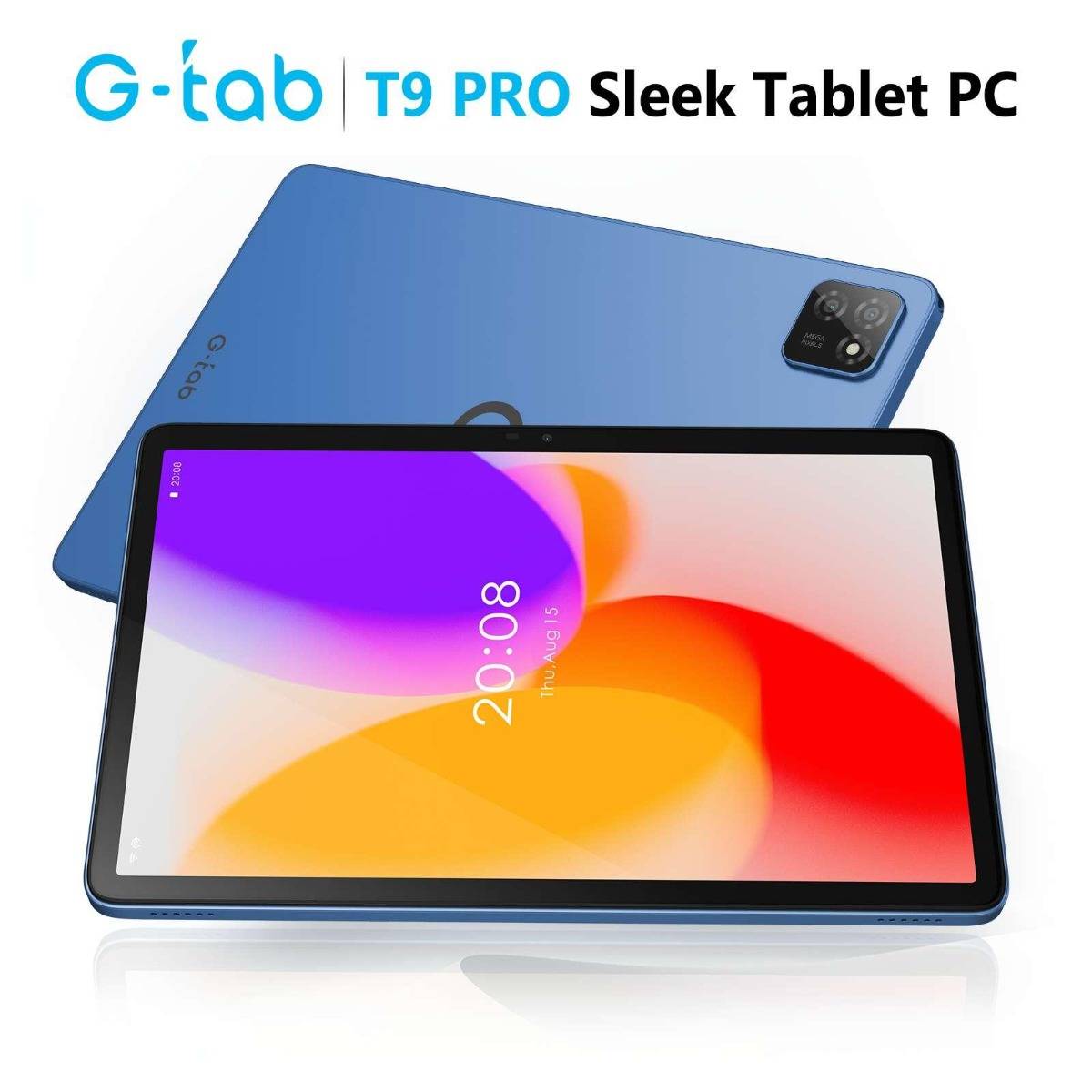 G-Tab T9 Pro – 10.1" Android 15 Tablet with 12GB RAM, 128GB Storage & IPS Display