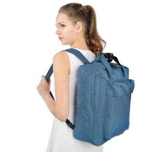 Travel Luggage Backpack Large Capacity Men And Women Packing Organizer(Blue Green)