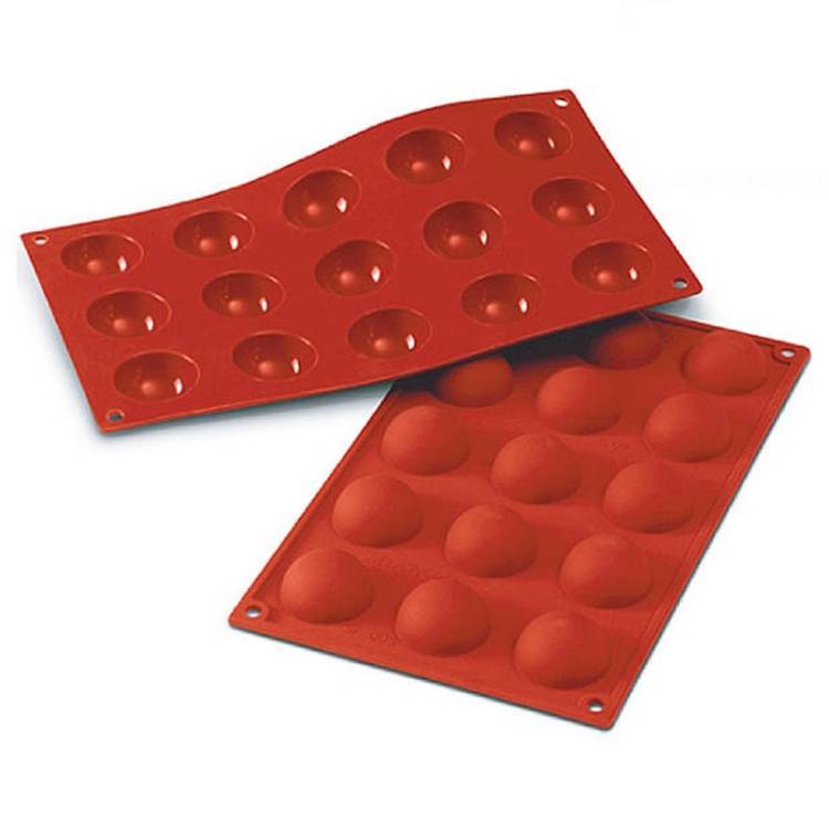 2 pieces of silicone mold for selling round balls, bread cake, soft candy, mousse, chocolate mold, tray, kitchen DIY baking decoration tools