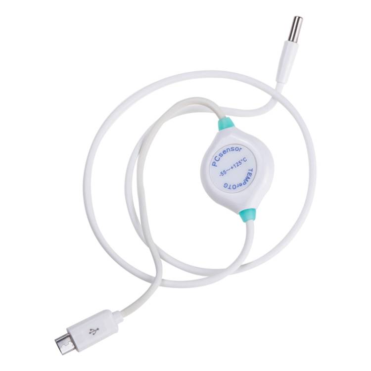Pcsensor Milk Powder Fish Tank Temperature Detection USB Mobile Phone Probe Thermometer