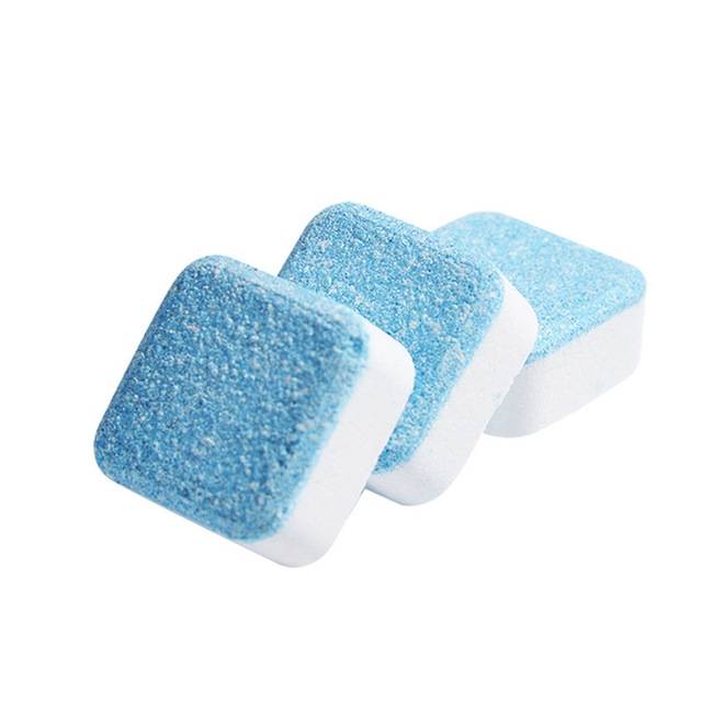 30 PCS Bathroom Accessories Set Washing Machine Cleaning Agent Bubble Tablets Washing Machine Cleaning Agent