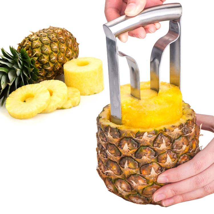 Stainless steel pineapple knife peeler pineapple corer