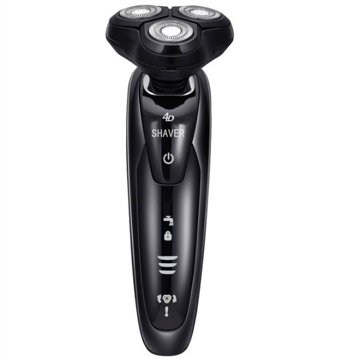 2 pieces for sale Men&#039;s 4D Electric Shaver Beard Trimmer Rechargeable Shaving Machine (Black)
