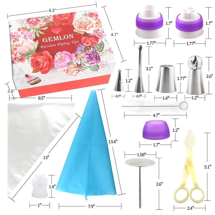 88 in 1 Decorating Mouth Set Cake Baking Jewelry Set