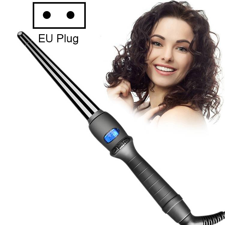 LCD cone curler iron tube single tube ceramic glazed pear blossom cone, size: 25mm