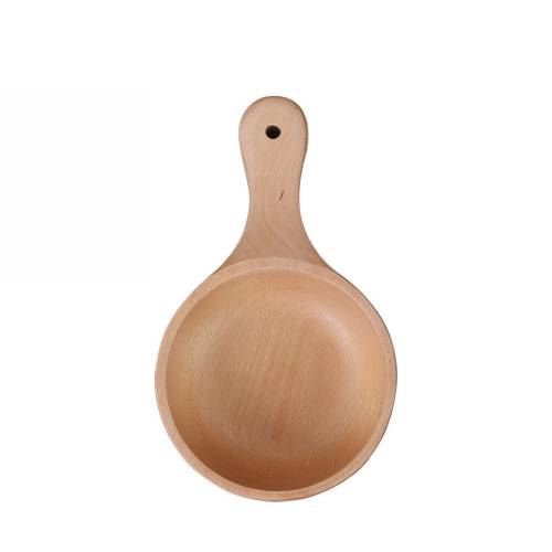 Instant Noodle Bowl Wooden Kimchi Bowl Fruit Salad Wooden Bowl With Handle Small