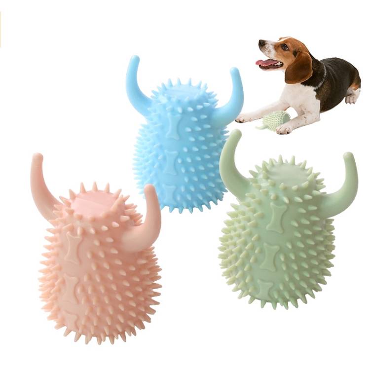 Teeth cleaning dog toothbrush chewing toy interactive training grinding teeth sound pet puzzle toy