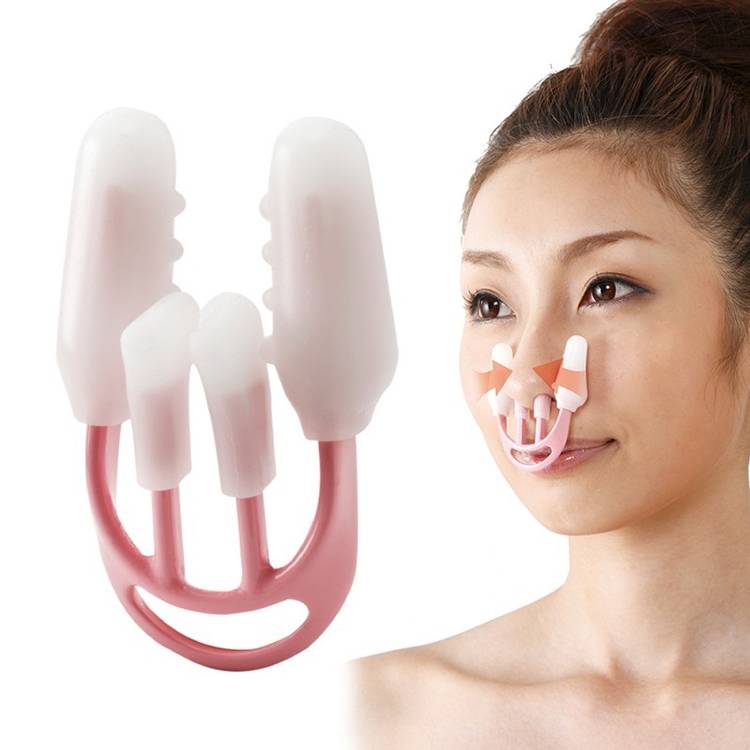 Nose clip, nose corrector, nose bridge heightening device, nose lifting device, nose beauty tool