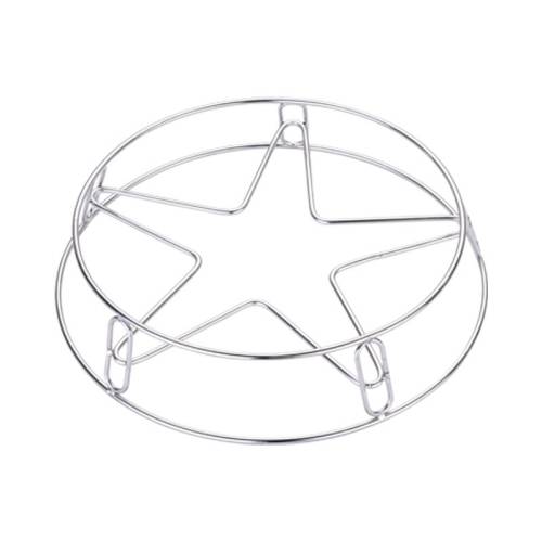 2 PCS Kitchen Insulation Anti-Hot Pan Rack Multi-Function Steamer Rack Stainless Steel Water Steaming Frame(Pan Paddle)