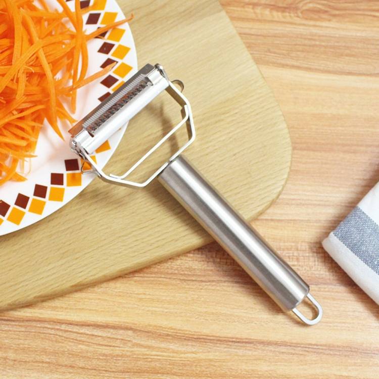 Multi functional stainless steel vegetable peeler double planer grinder