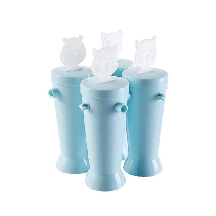 Home cartoon animal homemade cute DIY popsicle ice cream mold
