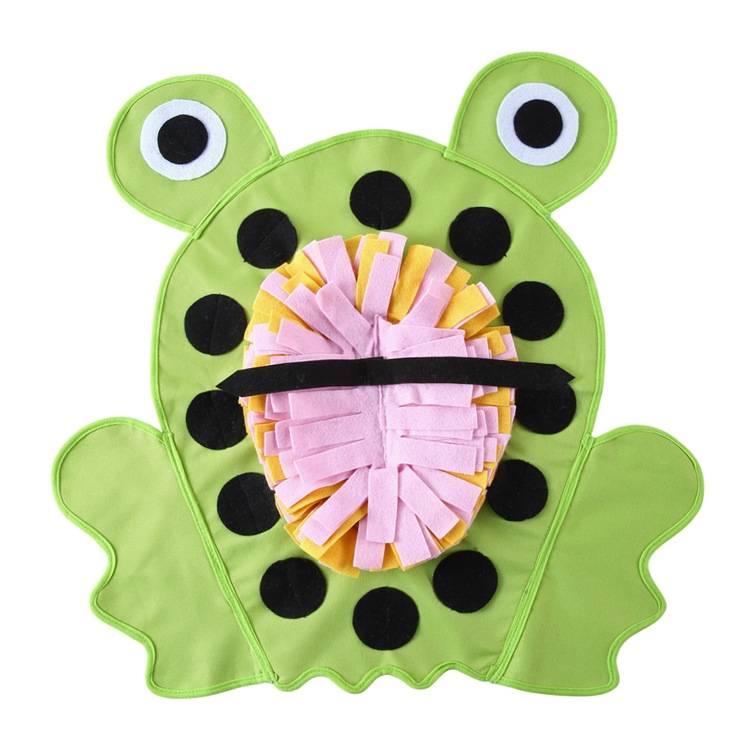 Dog slow food mat pet training intelligence olfactory mat