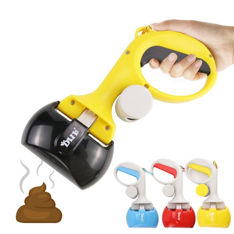 Portable pet toilet with garbage bag and pet holder