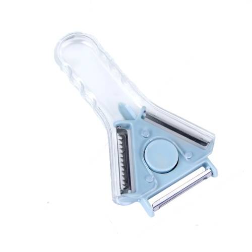 2 PCS 3 in 1 Peeler Vegetable And Fruit Peeler(Blue)