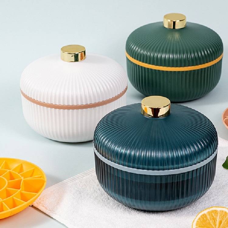 Household ice making and storage box silicone ice grid ice block mold