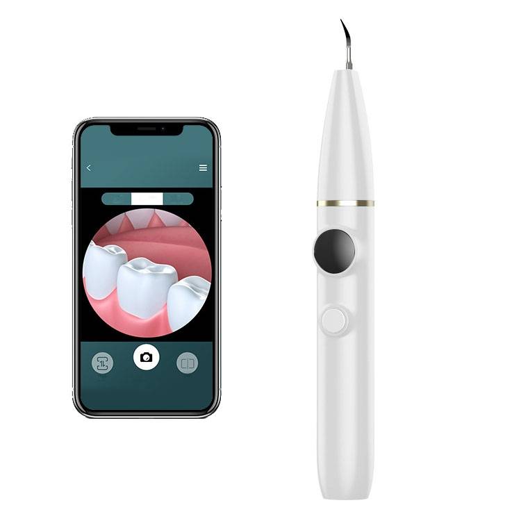 Dental plaque and calculus remover, oral cleaning, ultrasonic cleaning, electric visual cleaning device