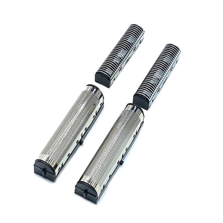 Suitable for Barbie&#039;s electric shaver accessories, style: silver mesh+blade