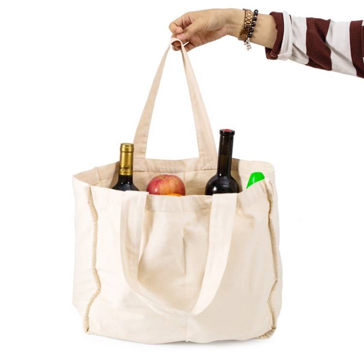 NIEN Divided Shopping Bag Fruit and Vegetable Handheld Sail Bag
