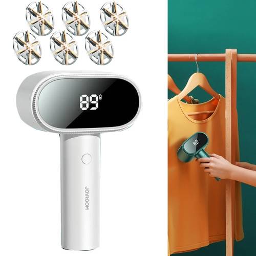 Joyroom GH120 Home Clothing Hairball Trimmer Removes Pilling Without Damaging Clothing With 6 Knife Heads (White)