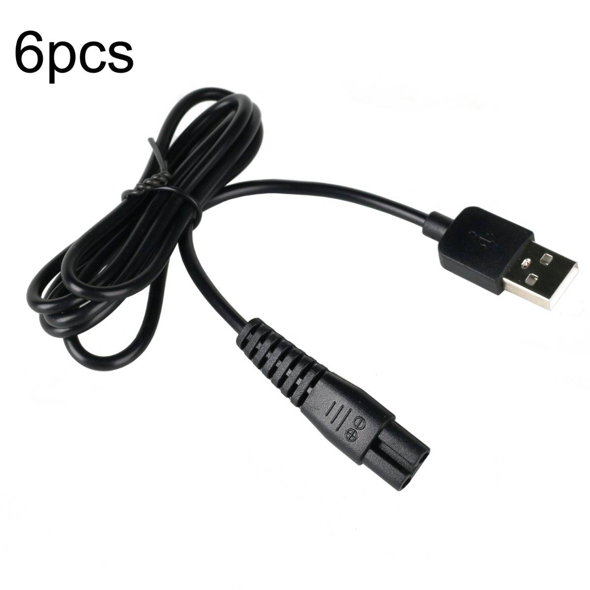 6pcs Suitable for Xiaomi Mi Home MJTXD01SKS Three Blade Razor Charger