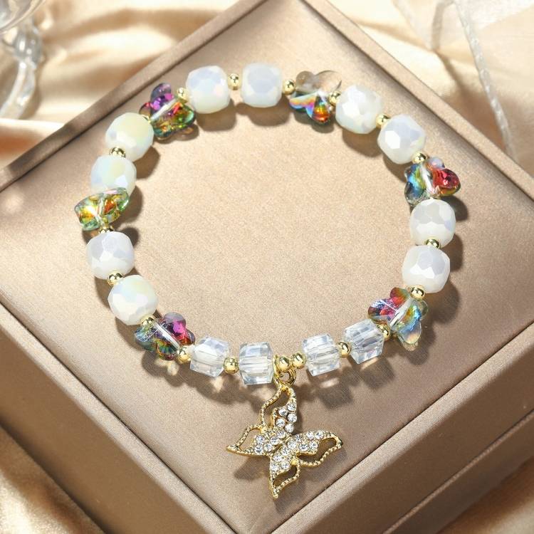S2204 Crystal Beaded Bracelet Women&#039;s Natural Crystal Bracelet