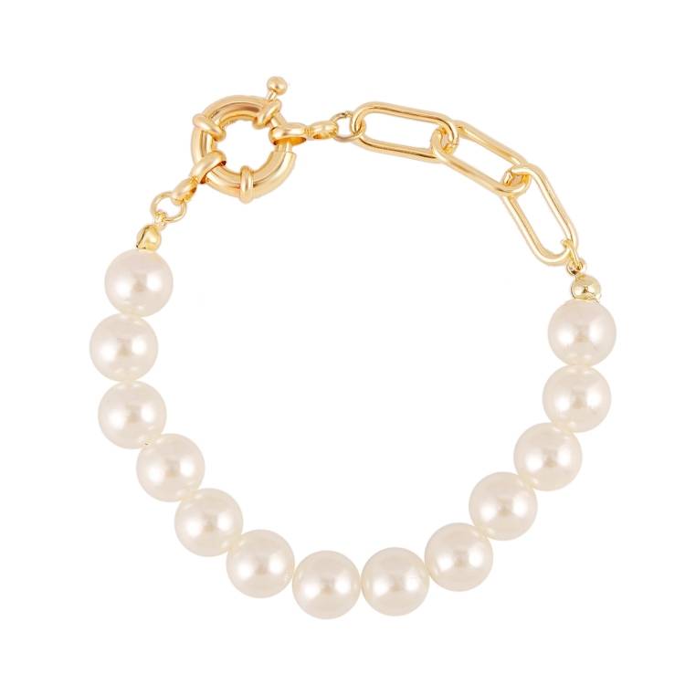S2003-15 Bohemian style women&#039;s pearl bracelet
