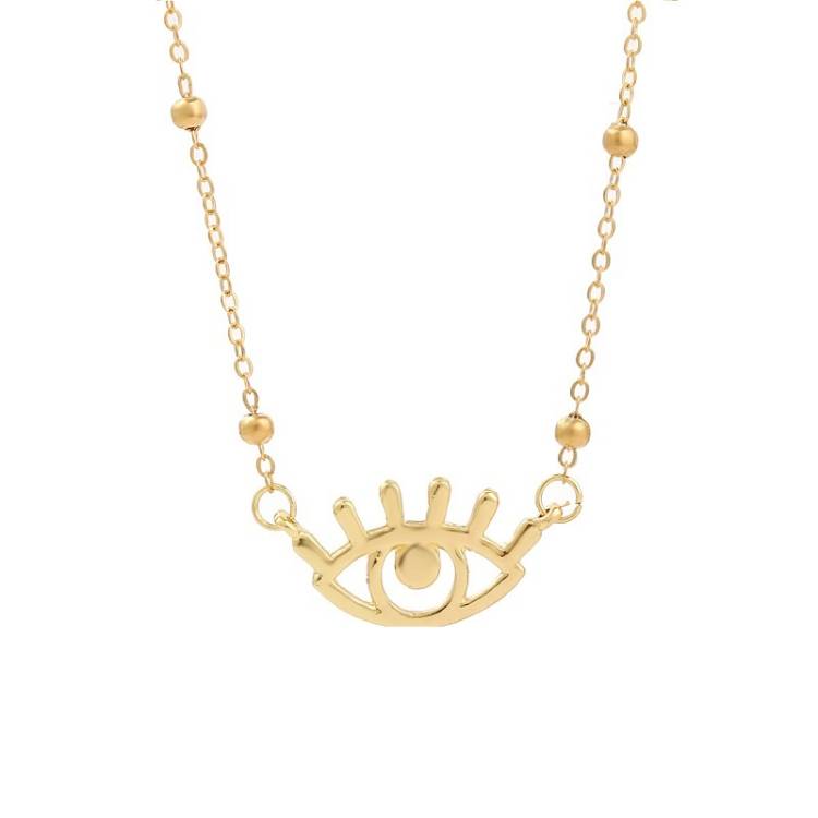 Angel&#039;s Eye Pendant Multi layered Necklace2