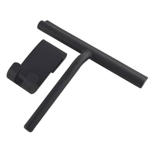 Car Glass Silicone Wiper Household Bathroom Manual Cleaning Scraper(Black)