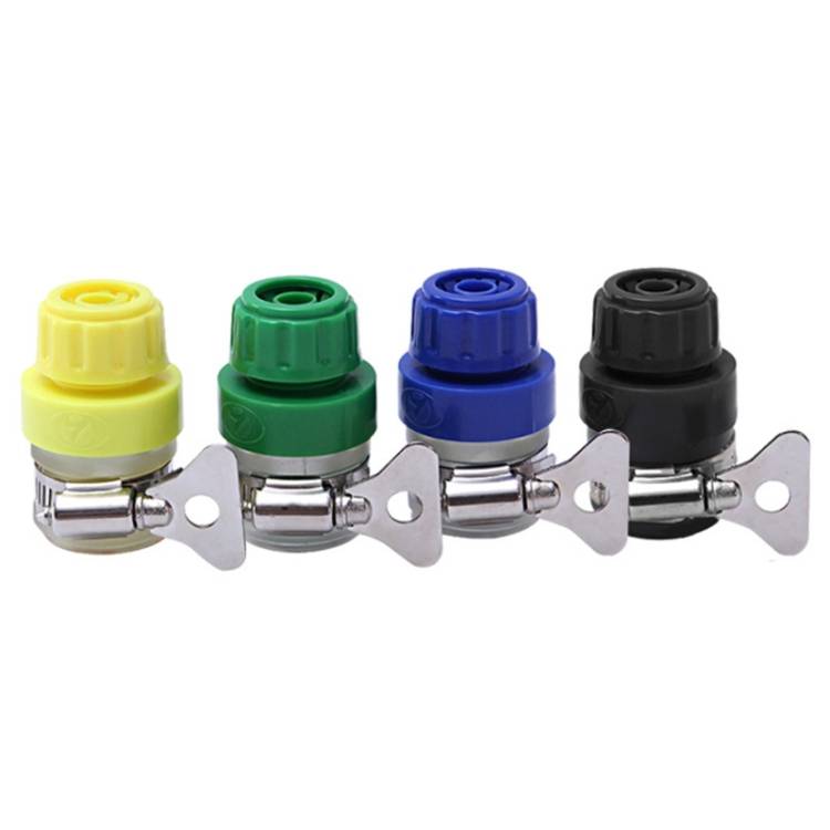 Flexible plastic anti falling water pipe universal joint, color randomly shipped