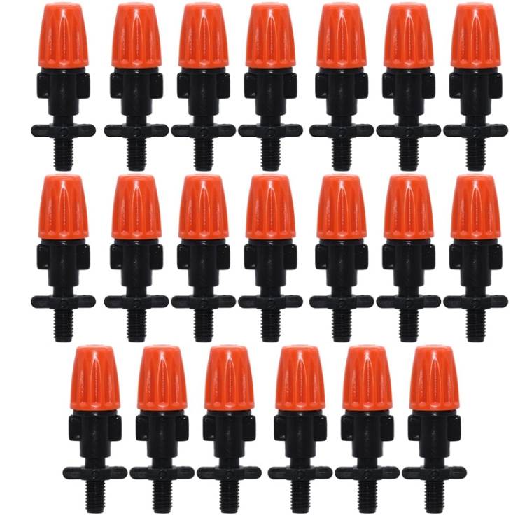 20 TF-118 Horticultural Irrigation Drip Irrigation System Set Accessories 6mm Single Hook 4/7mm Capillary