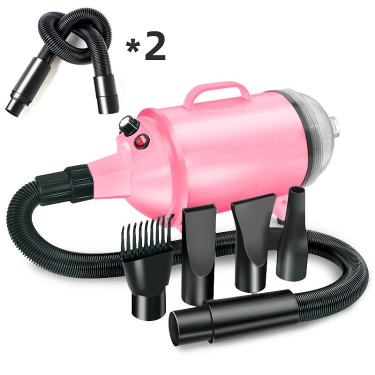 2100W pet suction and blowing all-in-one machine with stepless speed regulation, high-power silent dog beauty hair dryer with vacuum function