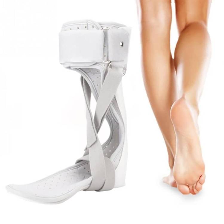 Foot inversion and eversion fixator, foot drop corrector, ankle fixation brace, hemiplegic foot rehabilitation shoe, specifications: right L