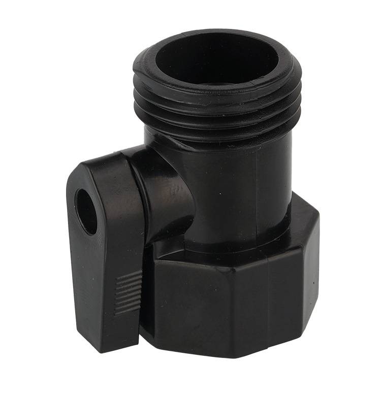 Garden single pass ABS handle ball valve garden hose joint