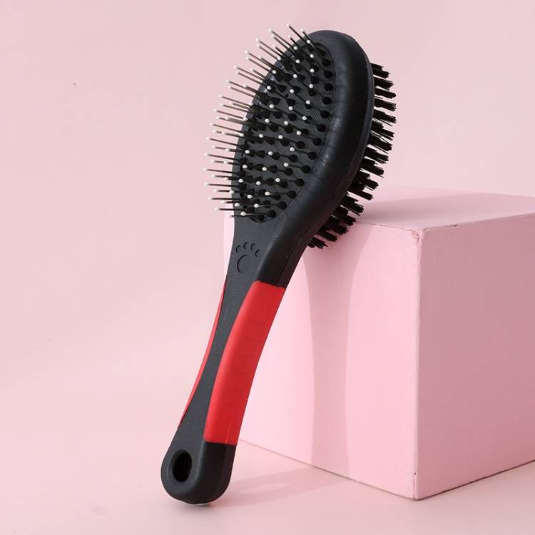 Pet double-sided comb with protective points, cat, dog cleaning and beauty comb