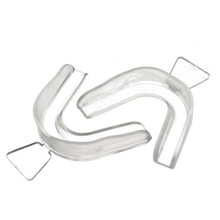 10 pieces sold for whitening teeth care, transparent self-made thermosetting and thermoformed dental brackets