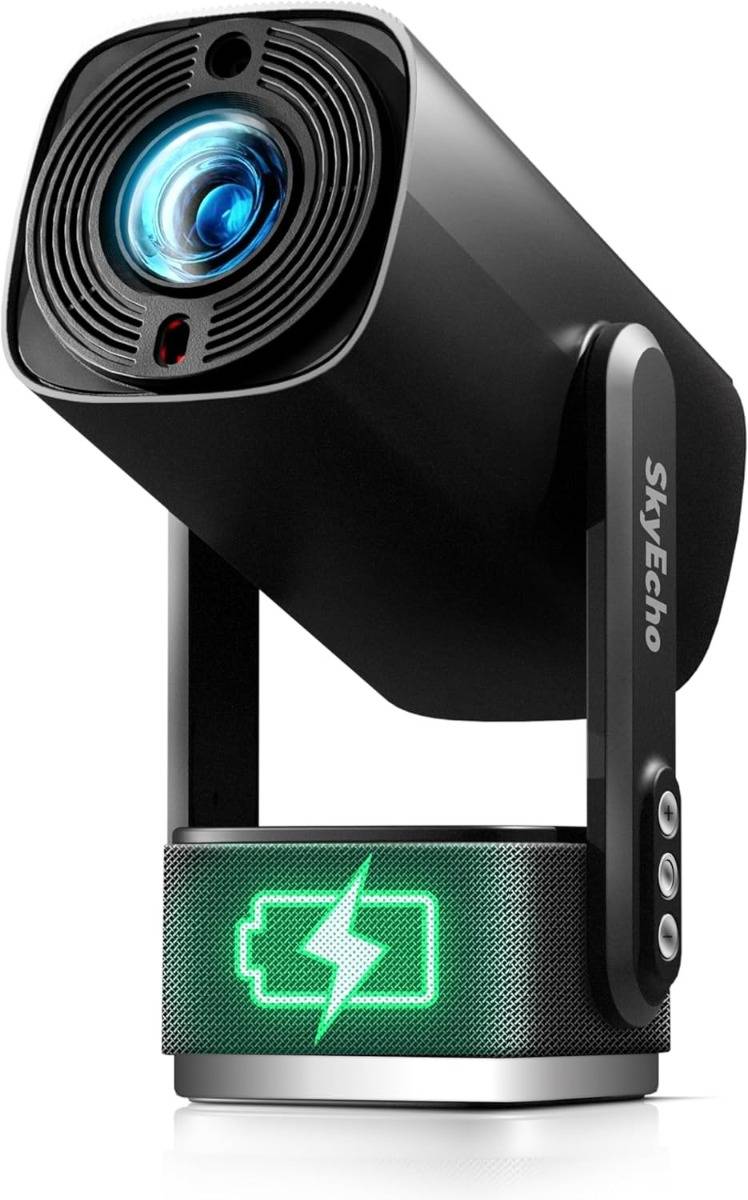 SkyEcho FreeONE Pro Portable Speaker Projector Black EU Plug