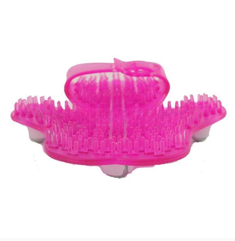 Thickened palm shaped handheld roller ball meridian massager