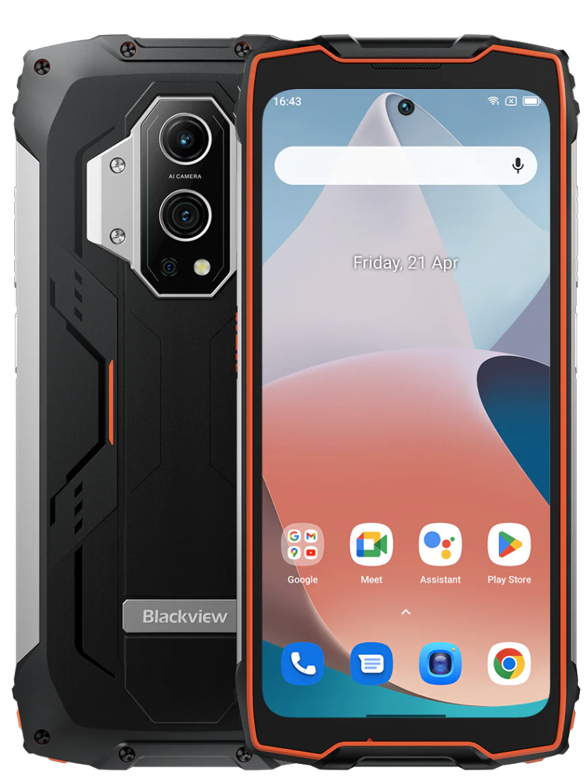 Blackview BV9300 6.7-Inch 12+256GB 120Hz Display MediaTek Helio G99 6nm CPU 15080mAh Battery 4G Ruggedized Smartphone