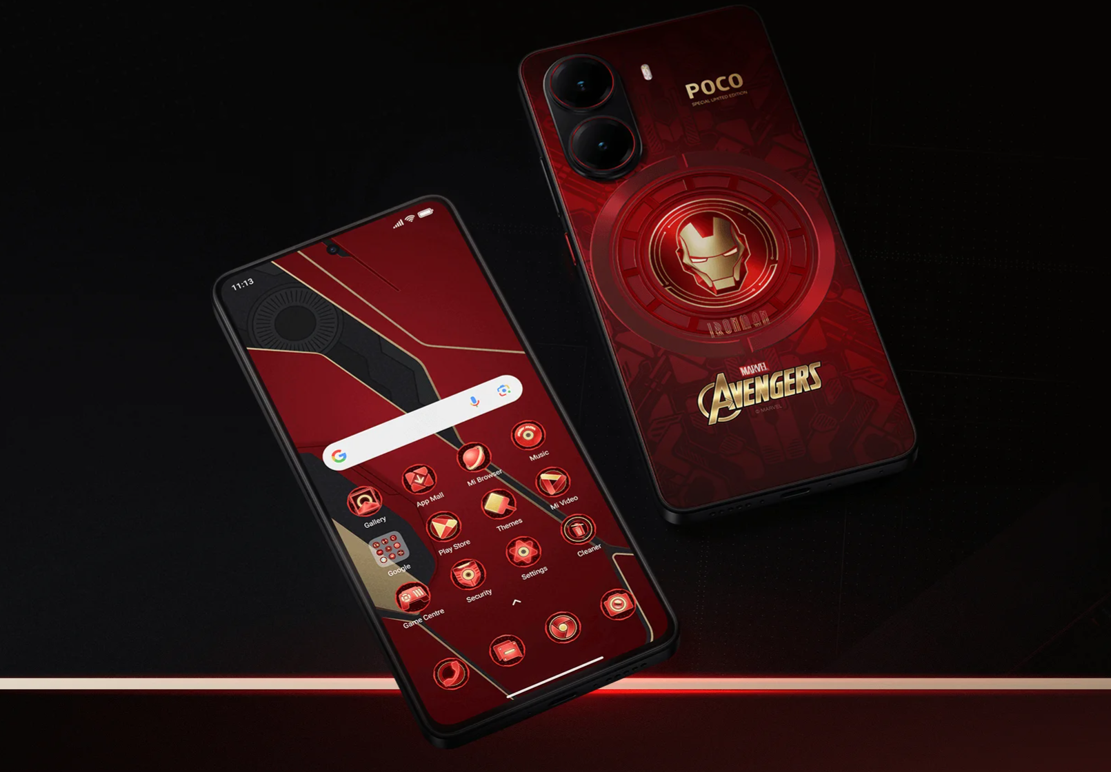 POCO X7 Pro Iron Man Edition 5G Dual SIM, 12GB+512GB Limited Edition Phone (Global Version) 13