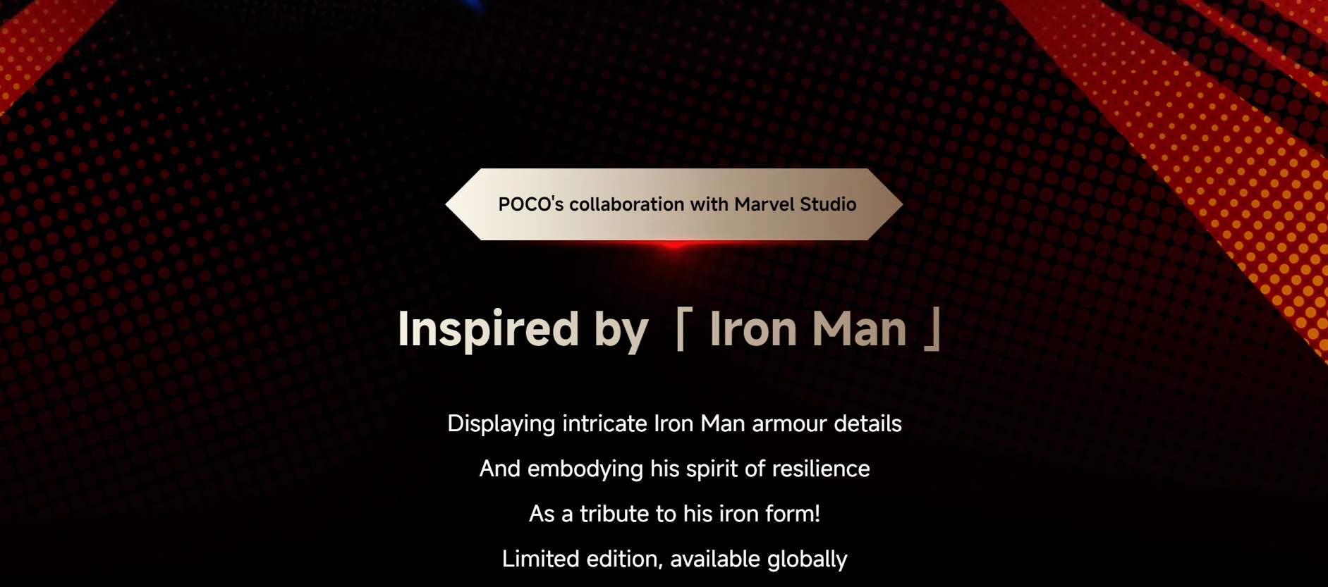 POCO X7 Pro Iron Man Edition 5G Dual SIM, 12GB+512GB Limited Edition Phone (Global Version) 1